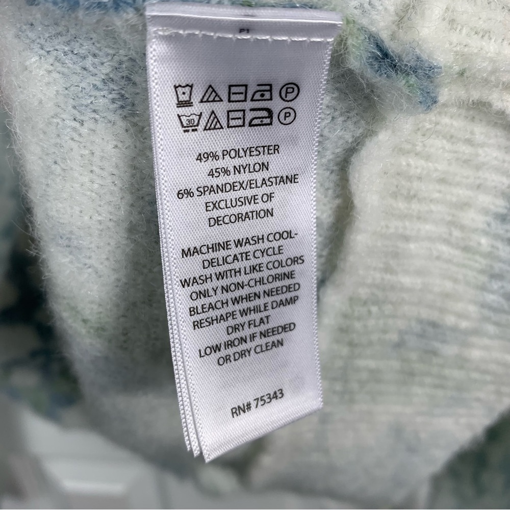 Joie Women’s Floral Sweater with Headband Size XS - Picture 5 of 5